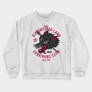 The Slaughtered Lamb Survivors Club - Vintage Horror Crewneck Sweatshirt